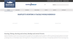 Desktop Screenshot of hartleyshuntingandfishing.com.au